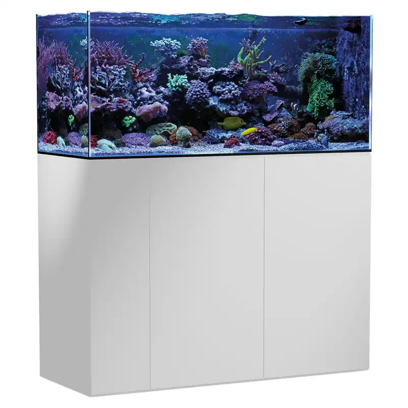 Begrenztes Angebot AQUA MEDIC Armatus 400 weiß Aquarium mit Unterschrank
